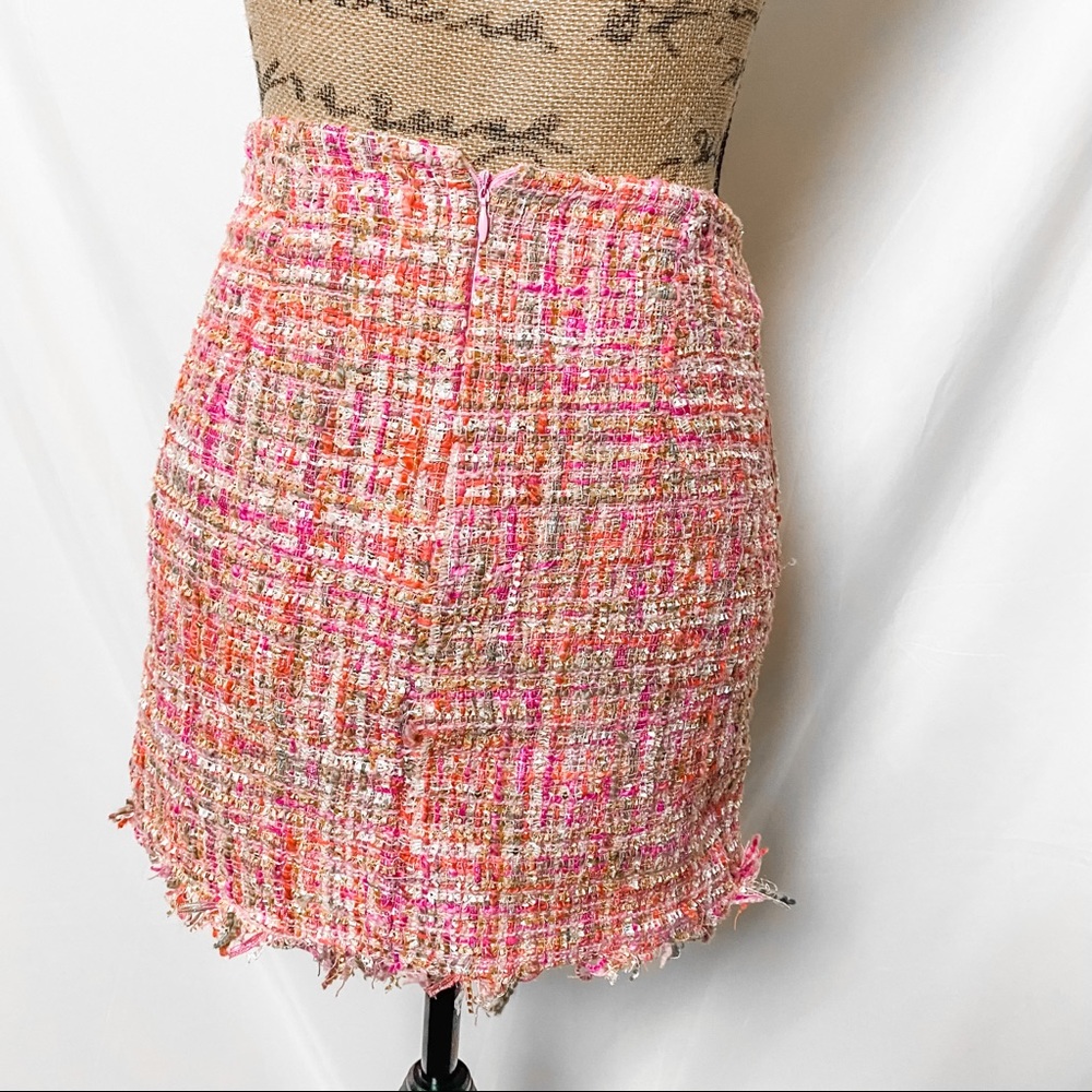 SOLD ESCADA pastel RARE pink tweed suit blazer - Picture 4 of 14